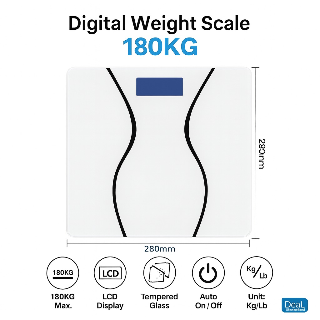 ميزان رقمي 180 كغ | Digital Weight Scale
